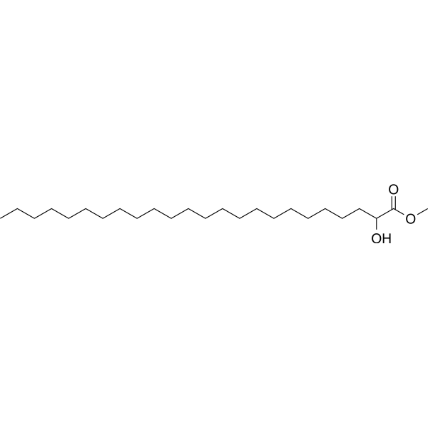 Methyl 2-hydroxytetracosanoate (Methyl cerebronate) 2433-95-6